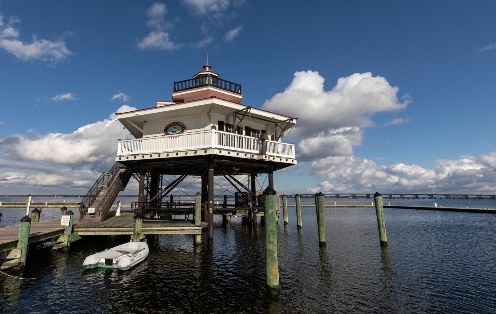 Choptank River Lighthouse, Cambridge, MD - Photo by Jill Jasuta
