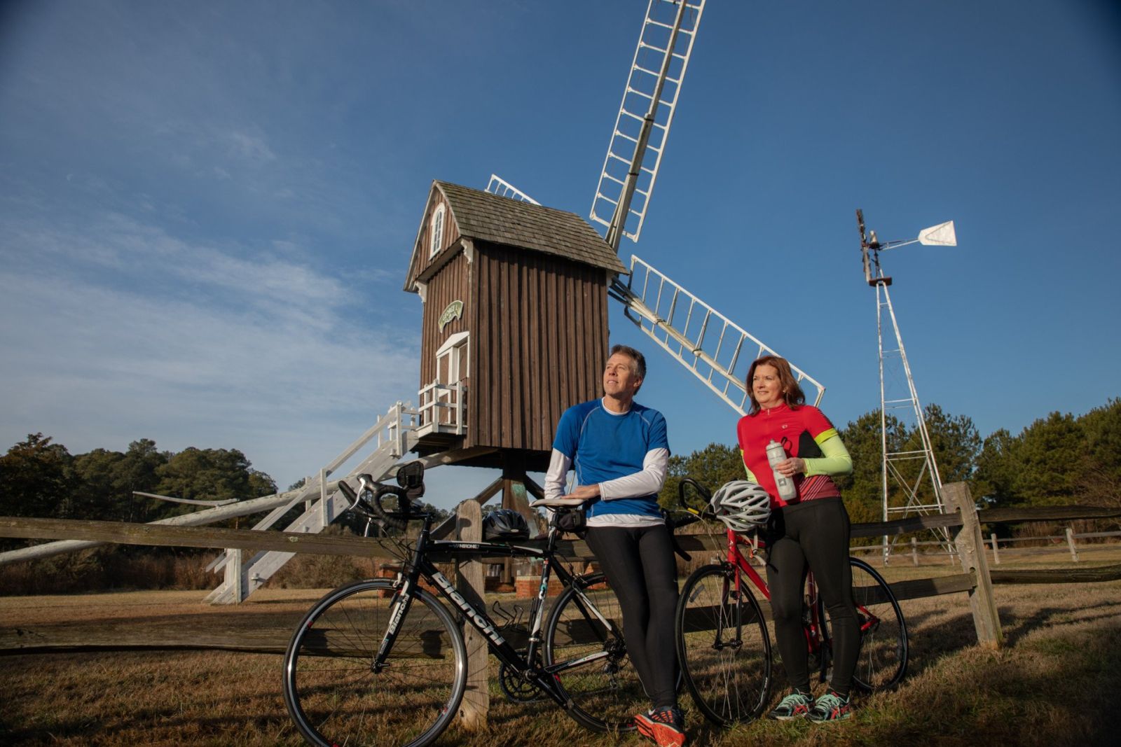 Cycling in Dorchester County - Spocott Windmill