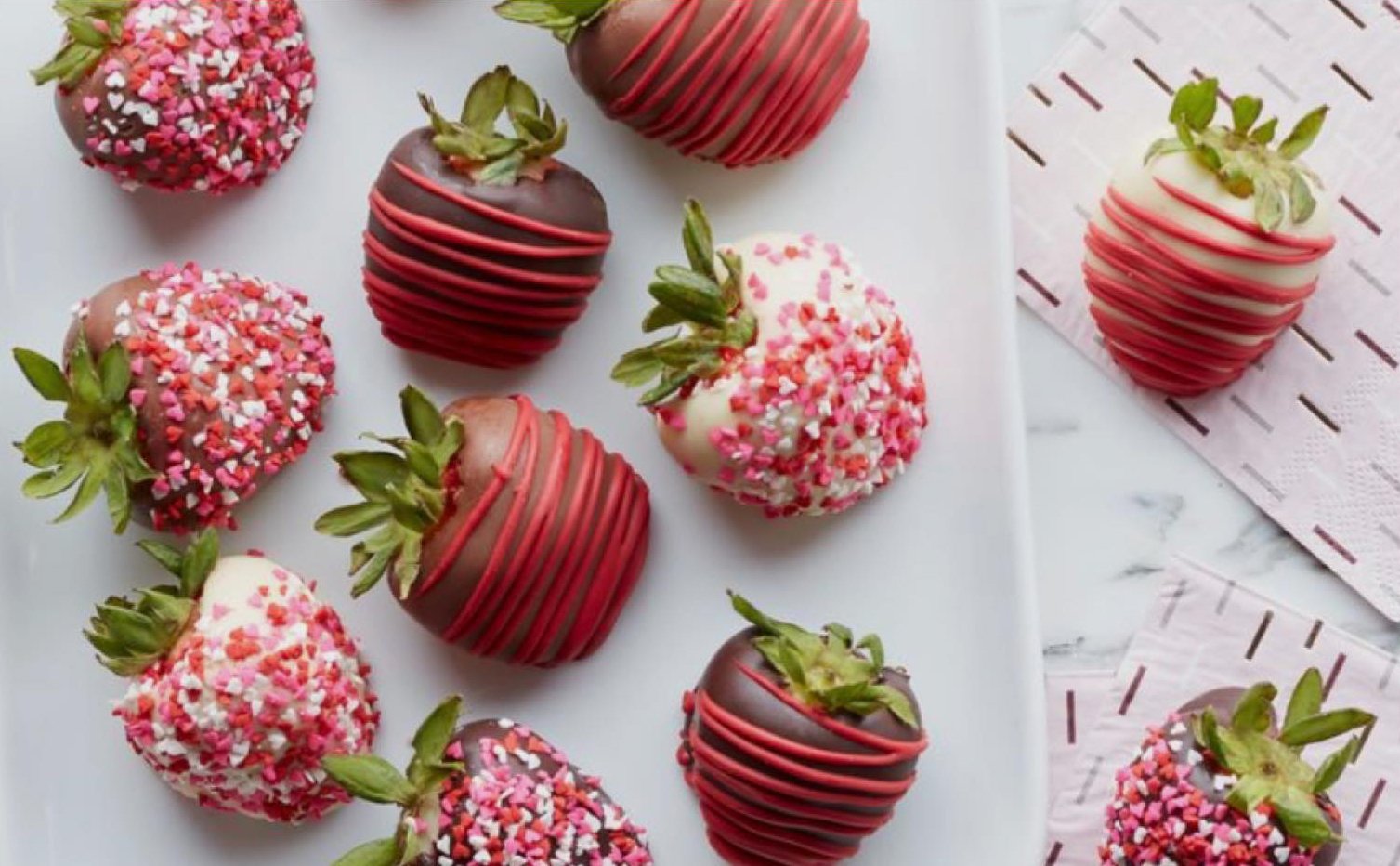 Chocolate-covered strawberries at Market at Church Creek. Photo courtesy Market at Church Creek.