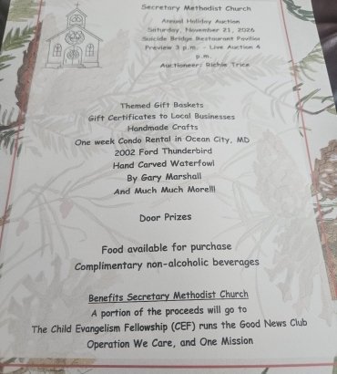 Annual Holiday Benefit Auction