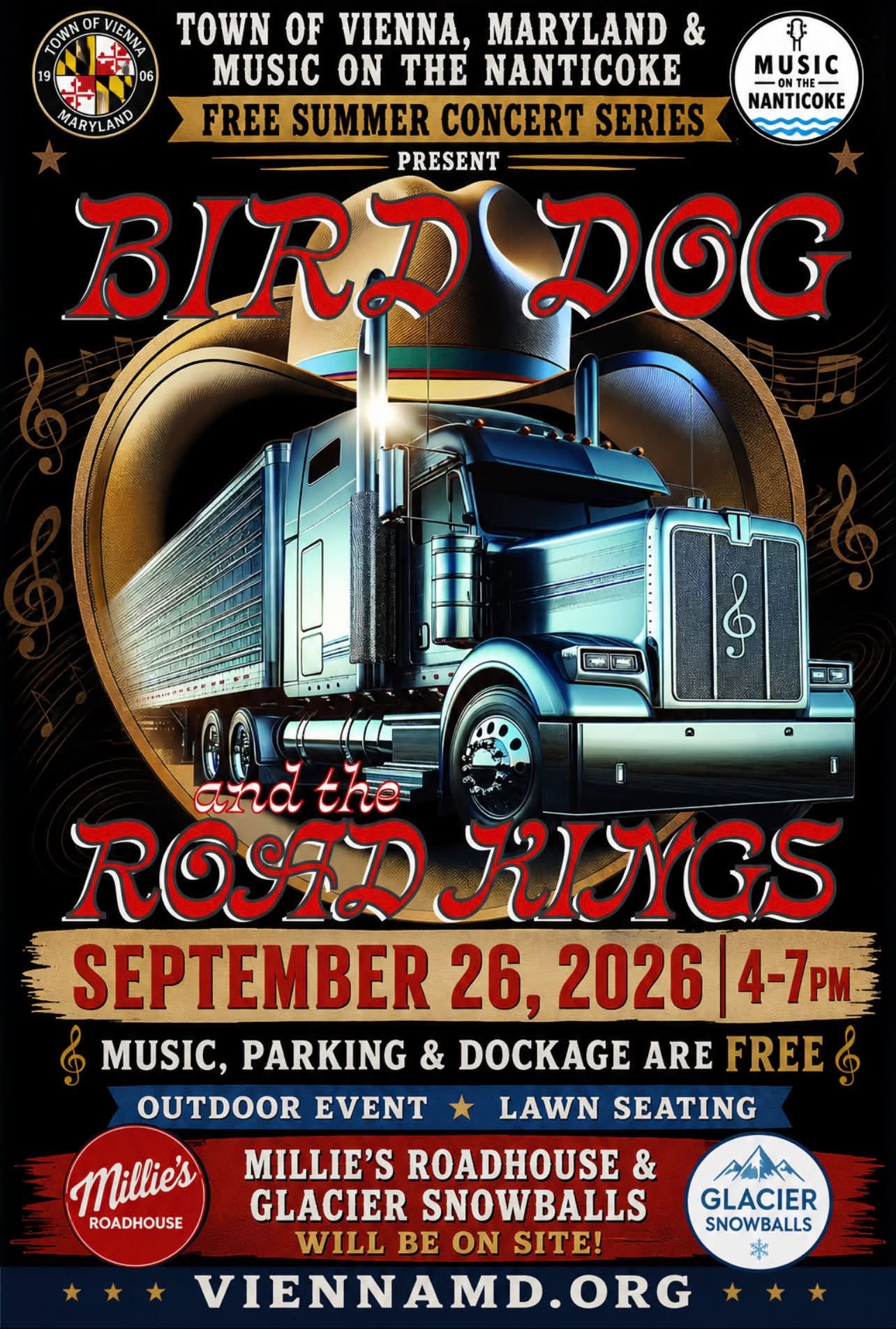 Music on the Nanticoke: Bird Dog & the Road Kings
