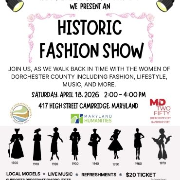 Historic Fashion Show with Cambridge Woman's Club