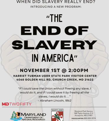 Talk: The End of Slavery in America