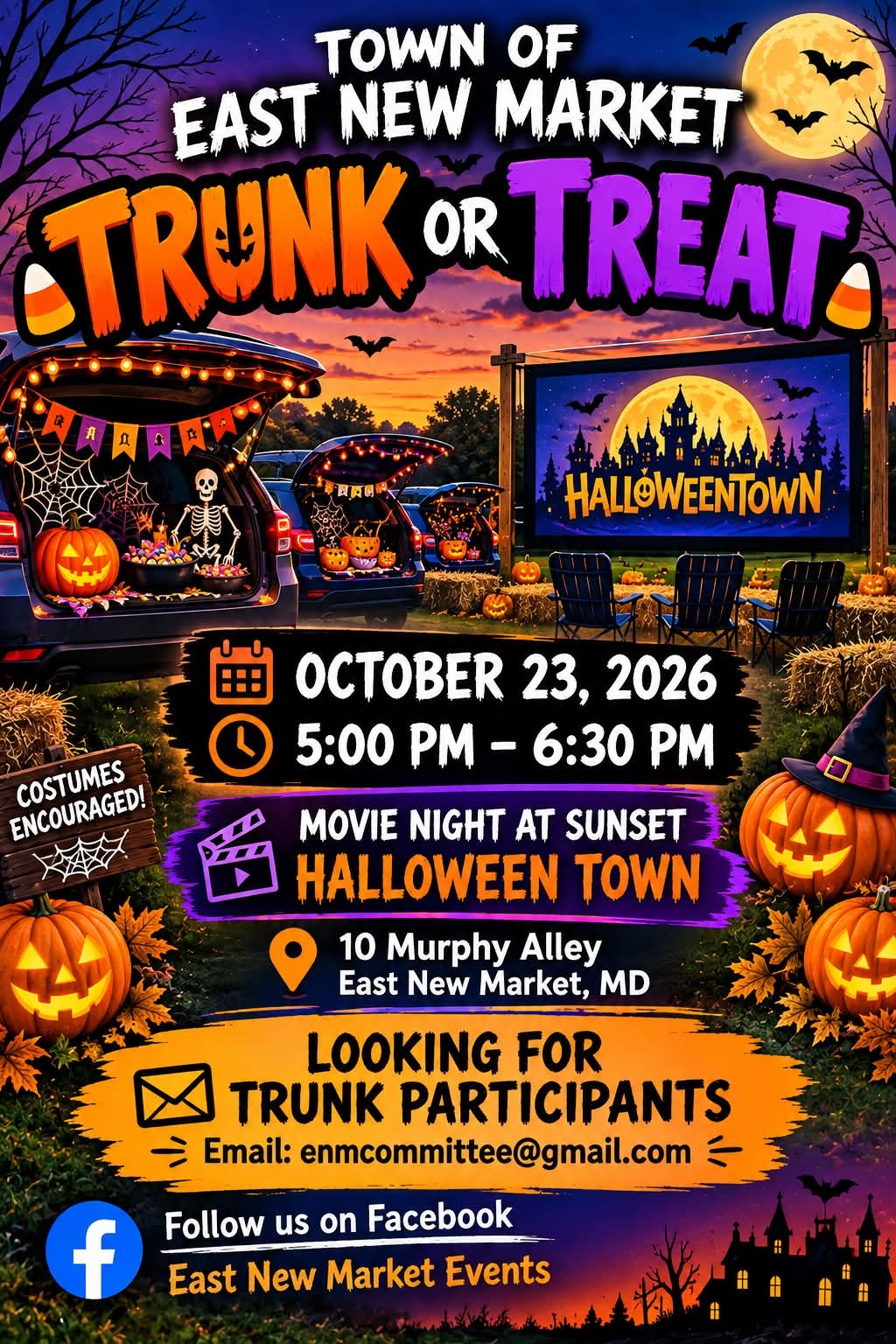 East New Market Trunk or Treat