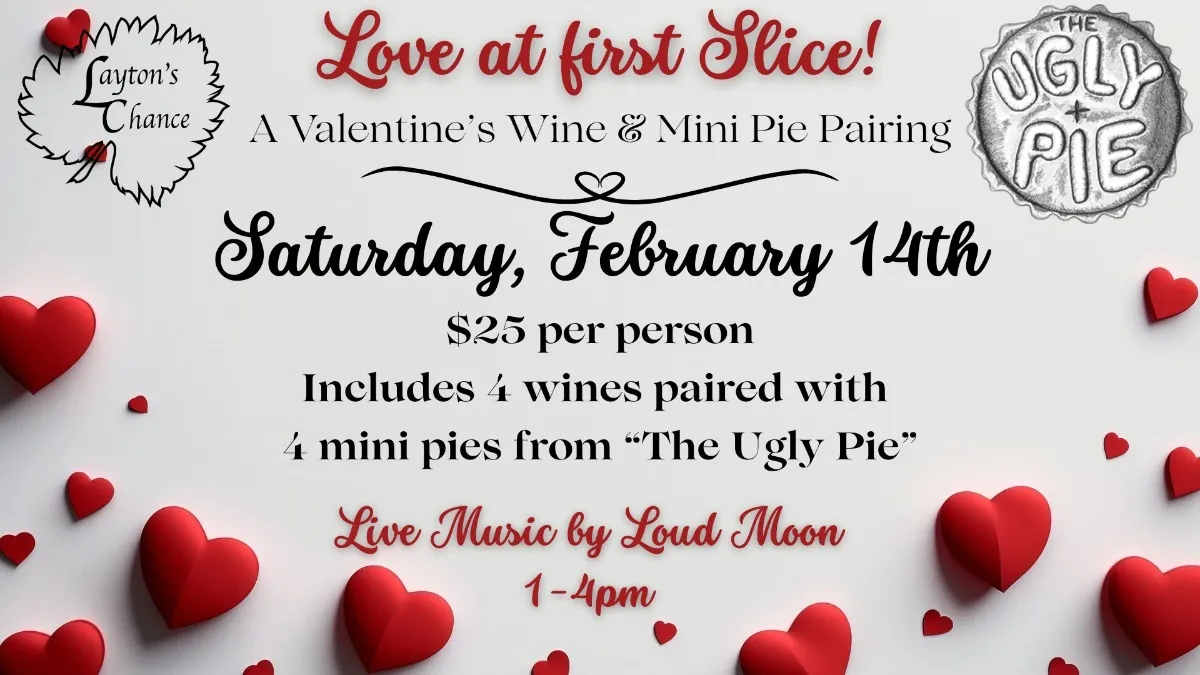  Love At First Slice - Wine & Pie Pairing