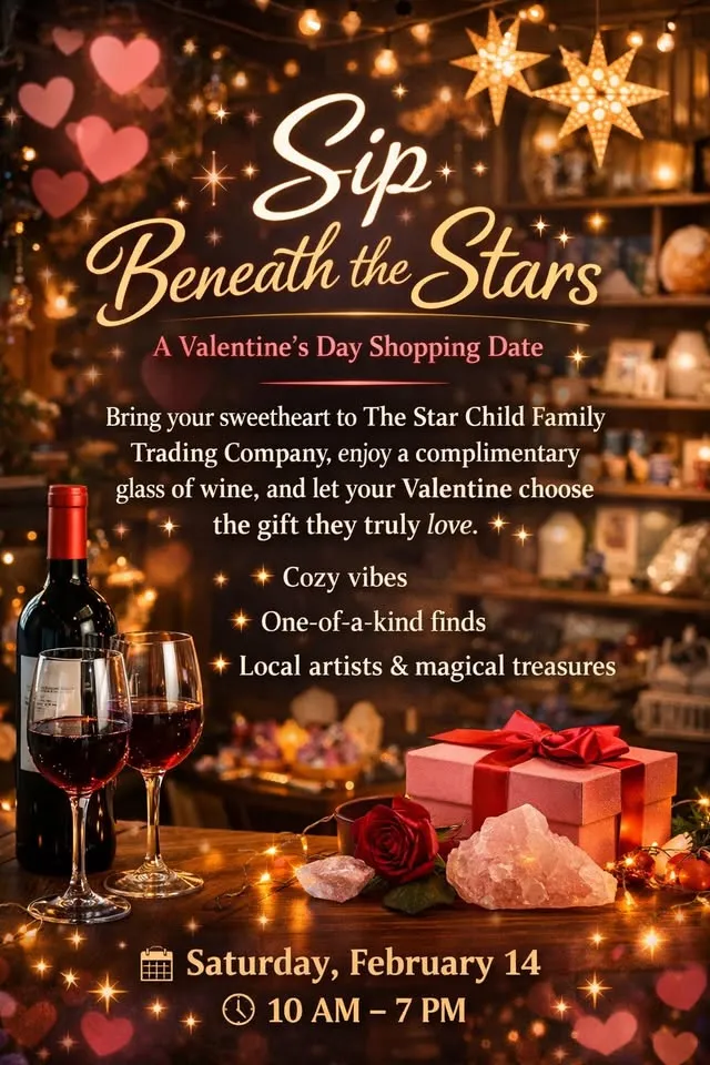 Sip Beneath the Stars A Valentine’s Shopping Date