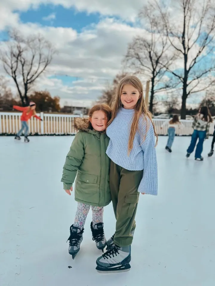 Ice Skating in a Winter Wonderland