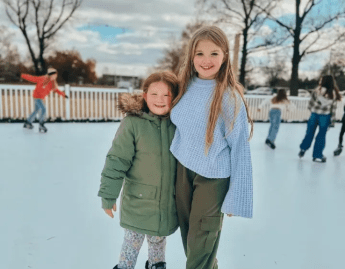 Ice Skating in a Winter Wonderland