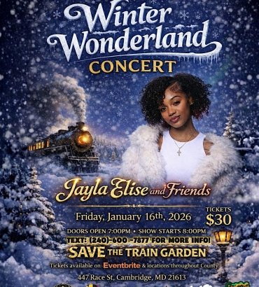 Winter Wonderland Concert – Benefit for Save the Train Garden