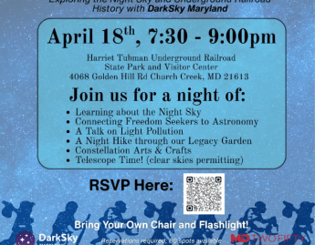 Following the North Star: Exploring the Night Sky and Underground Railroad History with Darksky Maryland