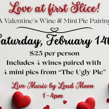  Love At First Slice - Wine & Pie Pairing