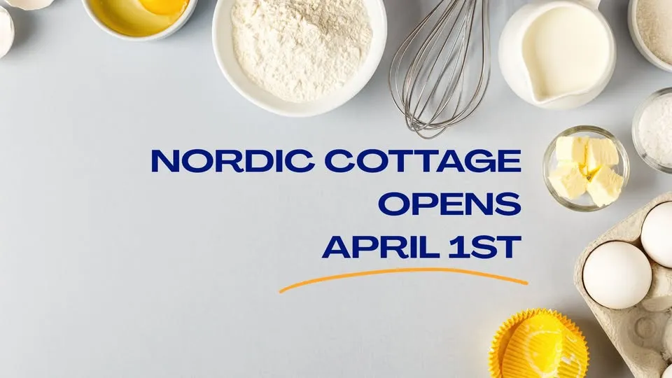 Nordic Cottage OPENS!