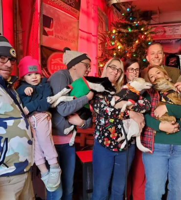 Baywater Animal Rescue Chugs into the Train Garden!