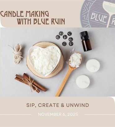 Candle Making with Blue Ruin
