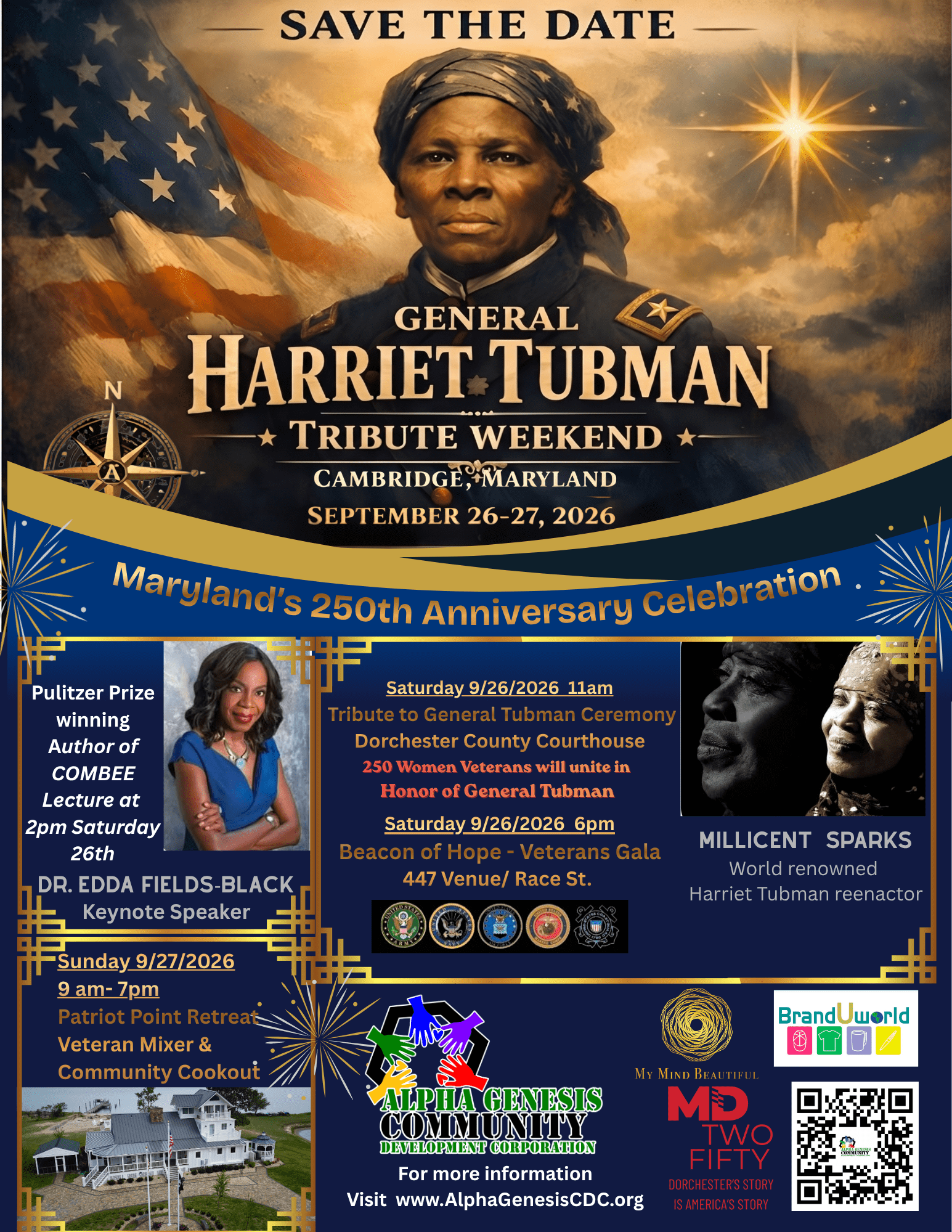 General Harriet Tubman Tribute- SAVE THE DATE