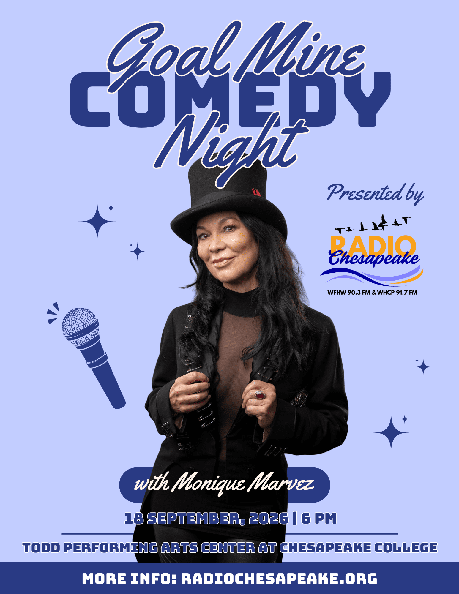 Goal Mine Comedy Night With Monique Marvez