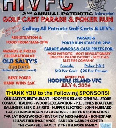 Patriotic Golf Cart Parade & Poker Run