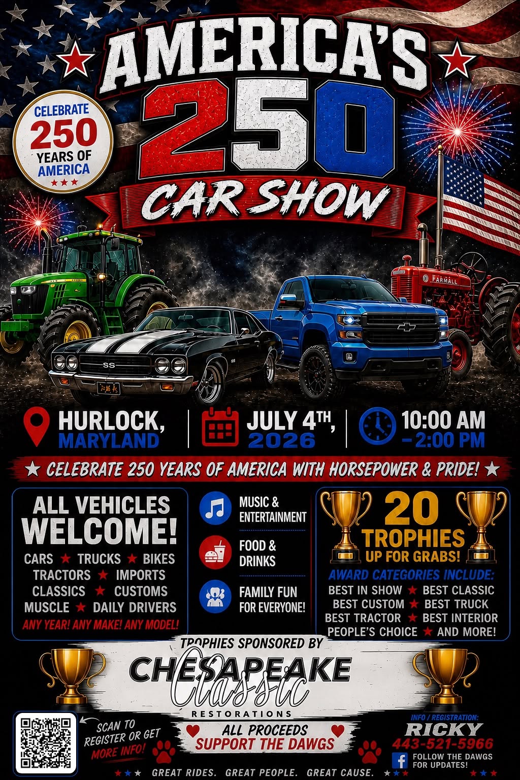 America's 250 Car Show