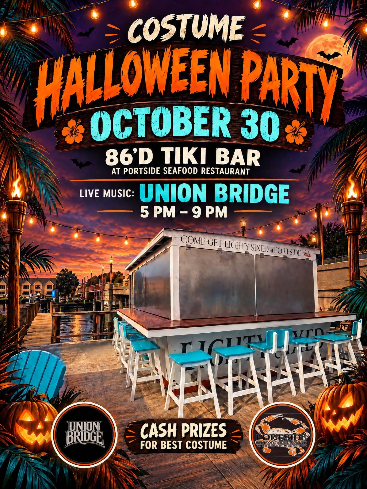 Costume Halloween Party at Portside