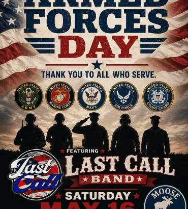 Celebrating Armed Forces Day with Last Call Band