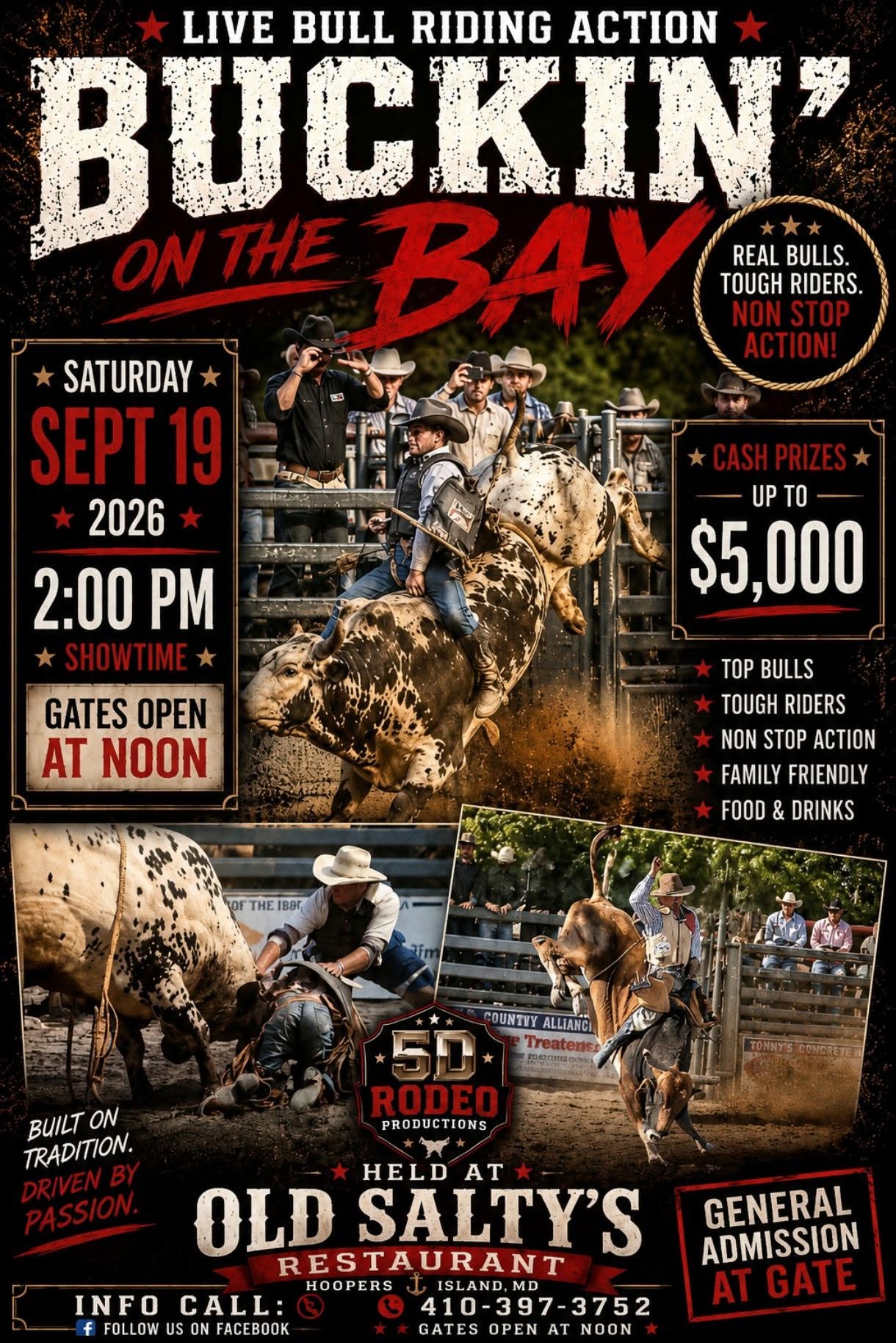 Buckin' on the Bay Live Bull Riding