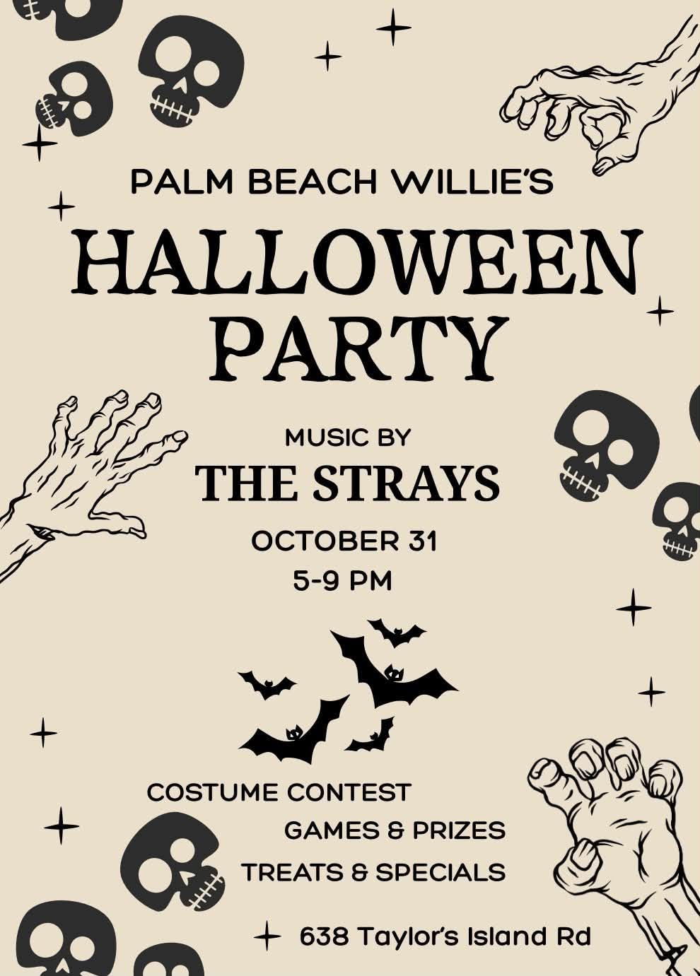 Halloween Party for Adults at Palm Beach Willies