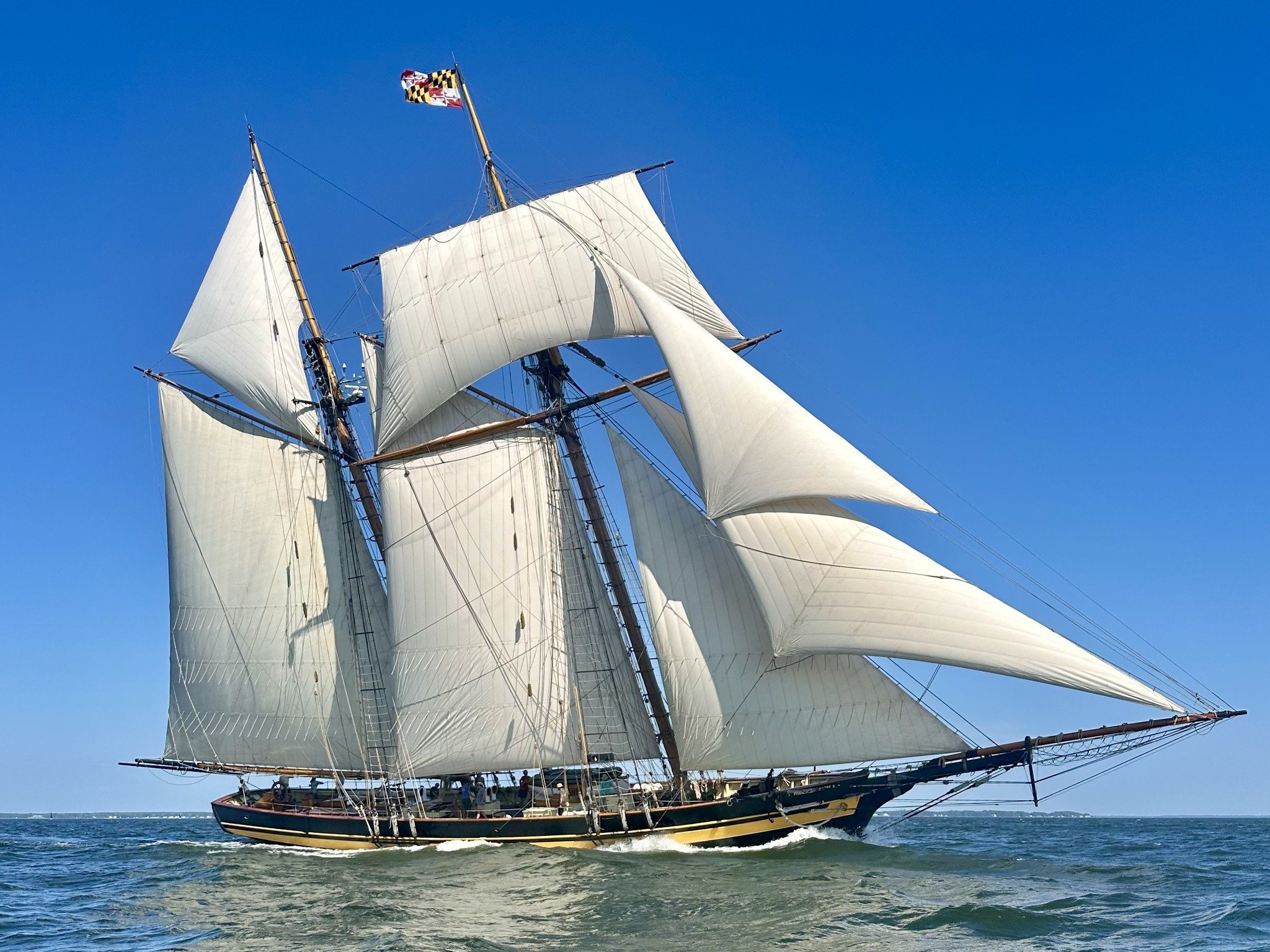 Pride of Baltimore II in Cambridge
