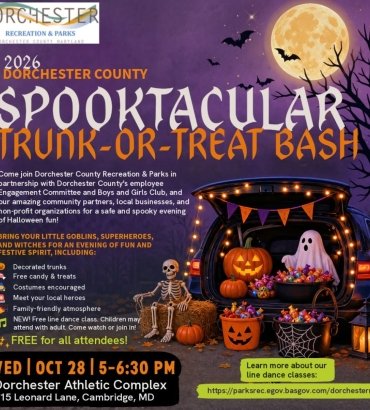 Spooktacular Trunk or Treat with Dorchester County Recreation & Parks