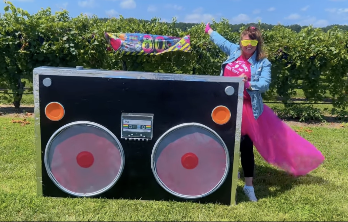 80s Night at Layton's Chance Winery