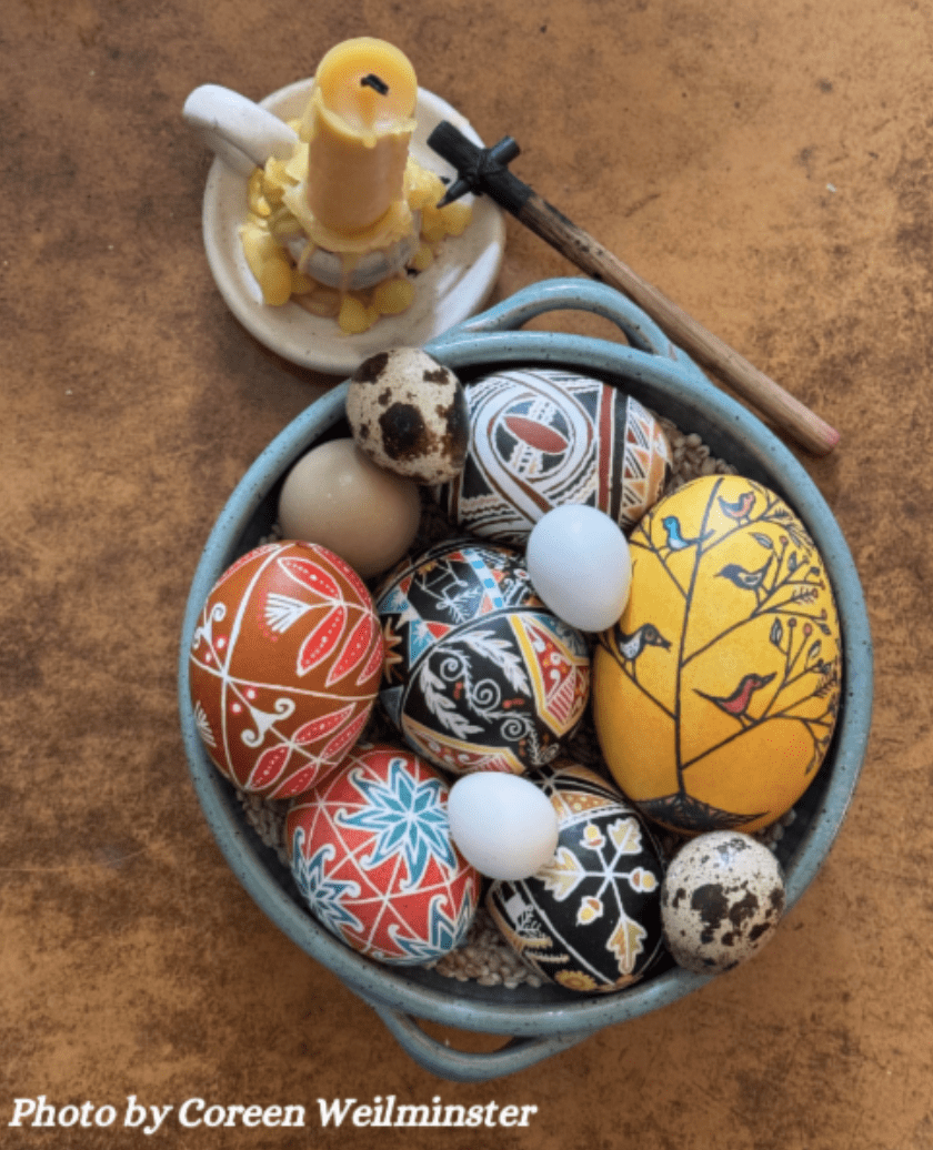 Creating a Pysanky Egg with Chesapeake Bay Ecology as Muse