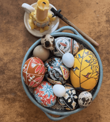 Creating a Pysanky Egg with Chesapeake Bay Ecology as Muse