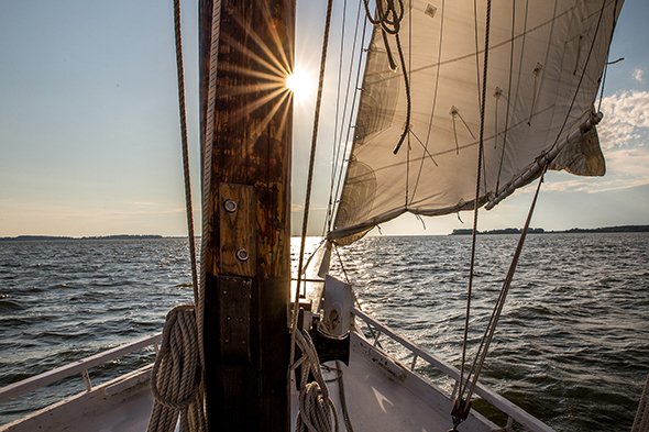 Sunset Cruise on the Choptank River with Skipjack Nathan