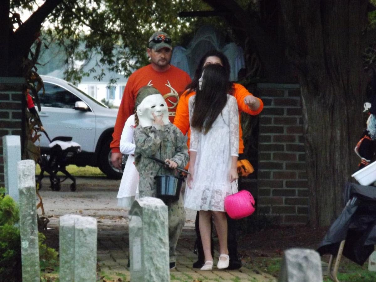 Trick-or-Treating at Old Trinity Church