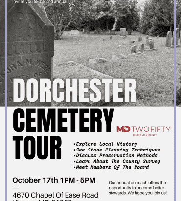 Dorchester Cemetery Tour