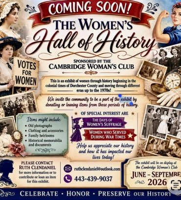 Women's Hall of History Tour