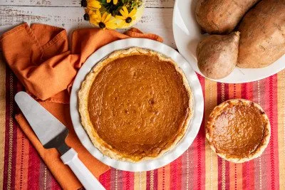 Sweet Potato Pie from T's Divine - Photo courtesy T's Divine